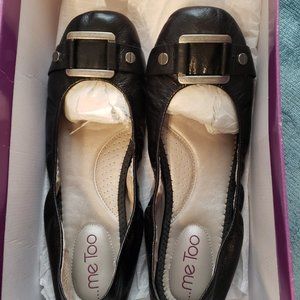 Me Too Tru Black flats